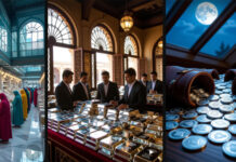 India’s Silver Market Faces Liquidity Crisis Amidst Record Demand Traders in India negotiating silver purchases during a market crunch.