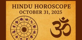 “Hindu horoscope October 31, 2025 — daily rashifal predictions for all zodiac signs with planetary insights.”