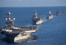 U.S. Deploys Carrier Strike Group to Latin America — Major Escalation Off Venezuela’s Coast (Oct 24–25, 2025) U.S. aircraft carrier USS Gerald R. Ford deploying to the Caribbean region in October 2025 as part of a military build-up