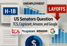 US Senators Question TCS and Nine Other Companies on H-1B Hiring Amid Layoffs