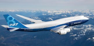 Boeing 737 MAX 9 aircraft on runway after FAA clearance
