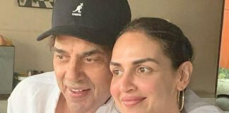Dharmendra With Esha Deol