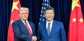 Trump and Xi Jinping meet at Seoul summit to discuss tariff rollback and one-year trade truce, November 2025