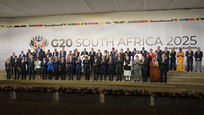 G20 Leaders at Global Fund Replenishment Summit in Johannesburg 2025