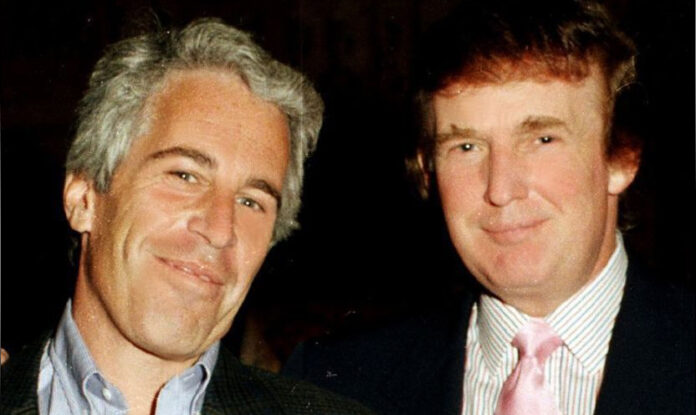 Jeffrey-Epstein-with-young- Jeffrey Epstein with young Donald Trump