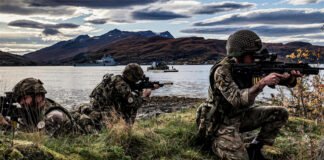 NATO troops during large-scale Steadfast Defender 2025 military drills as Russia warns of “grave consequences” amid escalating tensions.