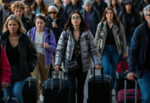 Record 55 Million Americans Hit the Roads and Skies as Thanksgiving 2025 Travel Crunch Begins Crowded airports and highways as a record 55 million Americans travel for Thanksgiving 2025.