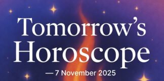Tomorrow’s Horoscope — November 7 2025