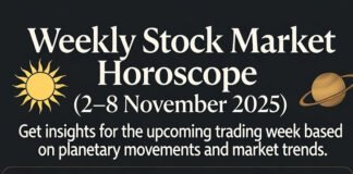 Weekly Stock Market Horoscope (2–8 November 2025)