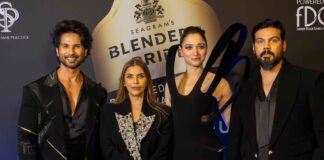 Blenders Pride Fashion Tour 2025 Gurugram edition debuts ‘Futureverse of Fashion’, blending couture, technology, and immersive storytelling. Shahid Kapoor, Tamannaah Bhatia, and designers Falguni Shane Peacock