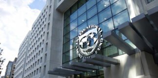 IMF headquarters building representing corruption concerns raised about Pakistan.