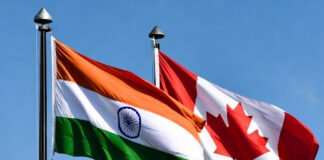 india canada flags