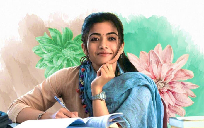 the-girlfriend-2025-review- Rashmika Mandanna and Dheekshith Shetty in The Girlfriend (2025), Rahul Ravindran’s romantic drama exploring love and self-discovery in modern India.