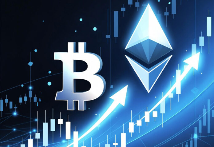 Bitcoin Reclaims $93K – Crypto Market Rally 2025 Bitcoin price chart showing a sharp rise as the cryptocurrency reclaims $93,000 in the December 2025 market rally