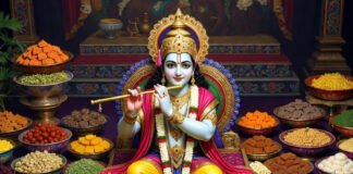 Chappan Bhog Offering to Lord Krishna