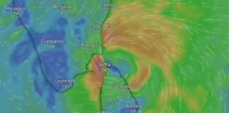 Cyclone Ditwah approaching Tamil Nadu coastline amid mass evacuations