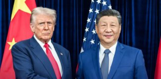 Donald Trump and Xi Jinping