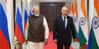 PM Modi with President Putin