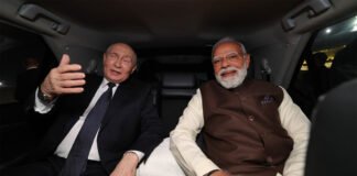 President Putin with PM Modi