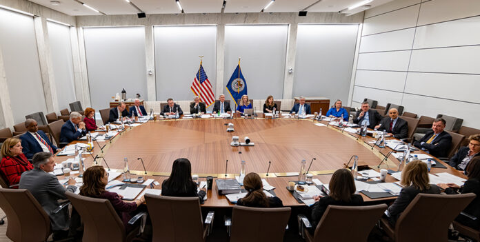 US-Federal-Reserve-Board-Me US Federal Reserve Board Meeting in Washington