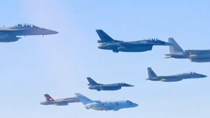 US–Japan Joint Military Drills Over Sea of Japan