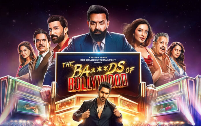 aryan-khan-bastards-of-boll Poster of Aryan Khan’s Netflix web series “The B*****ds of Bollywood,” the most popular Indian OTT show of 2025