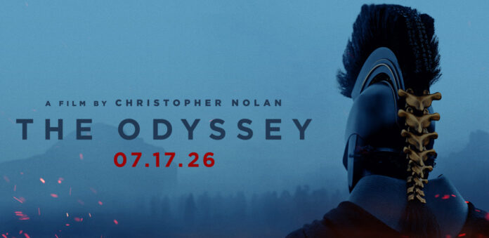 christopher-nolan-the-odyss Christopher Nolan The Odyssey new poster shot entirely on IMAX film cameras