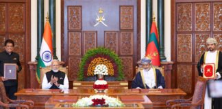 India Oman CEPA signing ceremony boosting Indian exports to Gulf