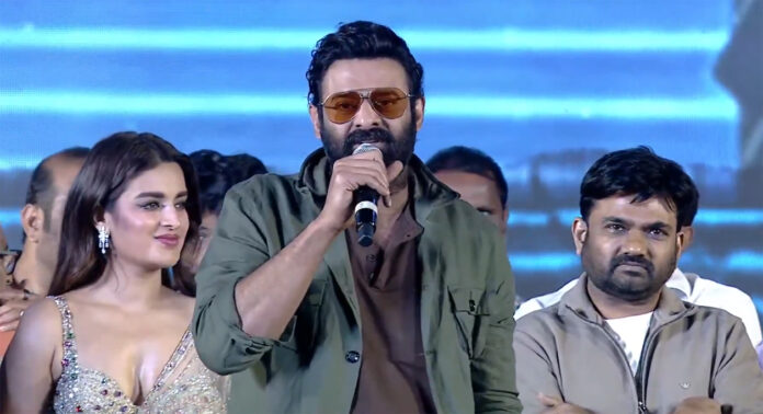 prabhas-the-raja-saab-pre-r Prabhas at The Raja Saab pre-release event with director Maruthi