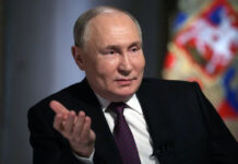 Russia Will Take Control of More Ukrainian Territory, Putin Says During Annual Q&A Session Russian President Vladimir Putin speaking during annual Direct Line Q&A on Ukraine war