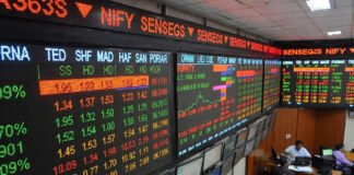 Sensex and Nifty open lower amid year-end selling and FII outflows