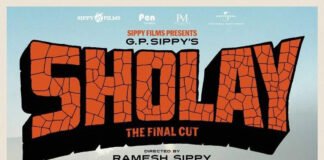 Sholay 50th anniversary re-release featuring restored original ending by Ramesh Sippy in 4K