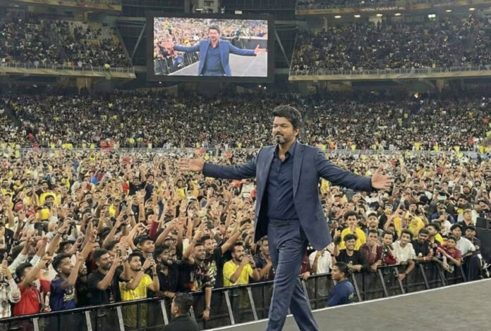 thalapathy-vijay-jana-nayag Thalapathy Vijay at the Jana Nayagan 2026 audio launch in Kuala Lumpur, addressing fans about his retirement