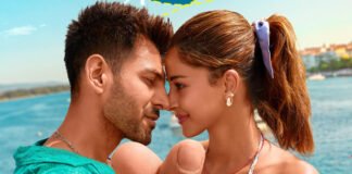 Tu Meri Main Tera movie scene featuring Kartik Aaryan and Ananya Panday