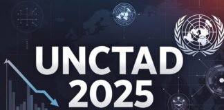UNCTAD 2025 global economic report highlighting slowdown concerns and geopolitical tensions