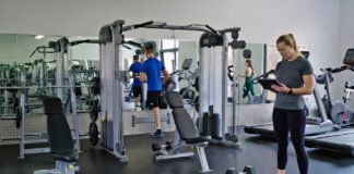 Wellness trends 2025 showing strength training, recovery workouts, and wearable health technology