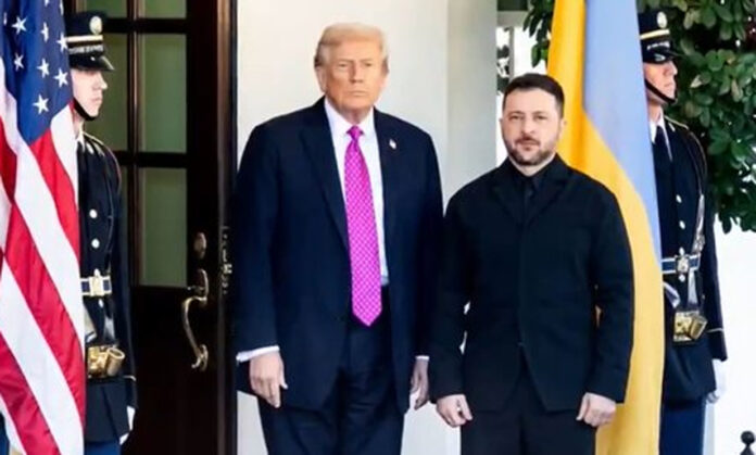 Zelenskyy and Trump Meet at Mar-a-Lago Over Ukraine Peace Plan