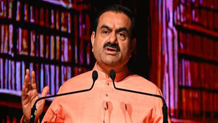 Adani Group stocks fall sharply on Indian stock market screens