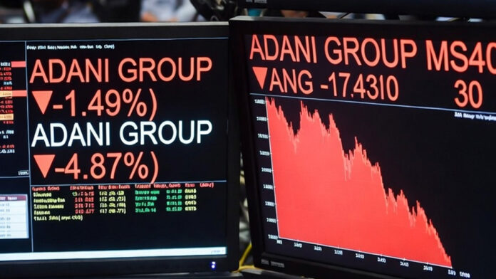 adani-group-stocks-crash-ma Adani Group stock crash triggers Indian market sell-off wiping out investor wealth