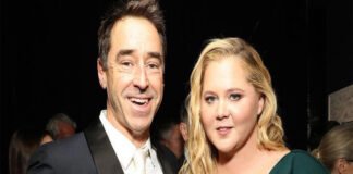 Amy Schumer attending a comedy event in 2026