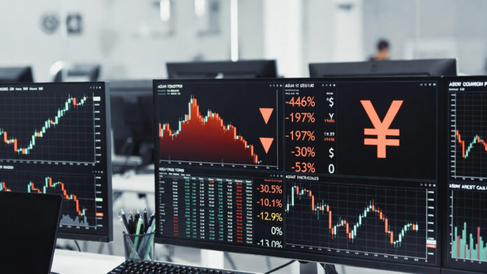 asian-markets-fall-stronger Asian stock markets fall as yen strengthens against US dollar