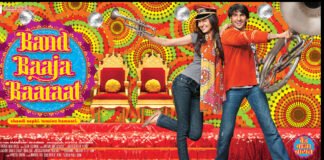 Ranveer Singh and Anushka Sharma in a scene from Band Baaja Baaraat re-release