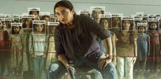Bollywood movie posters collage for January 30, 2026 releases featuring Mardaani 3, Gandhi Talks, Send Help, and Border 2