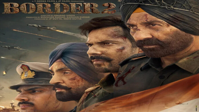 border-2-box-office-day-6-c Border 2 box office success poster showing strong Day 6 collection and record-breaking performance