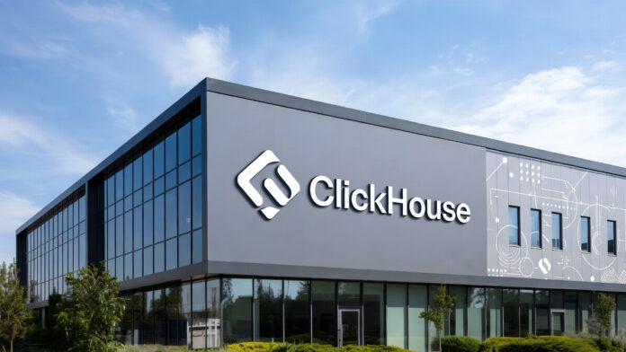 ClickHouse headquarters exterior with company logo representing its $15B valuation amid AI infrastructure boom.