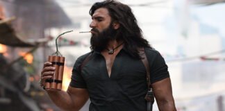 Ranveer Singh in Dhurandhar as the film crosses ₹1,200 crore worldwide