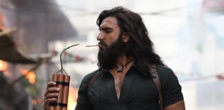 Ranveer Singh in a powerful scene from blockbuster film Dhurandhar