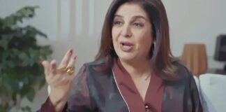 Farah Khan and Veer Das joking about Aamir Khan cutting the ‘Jaa Chudail’ song.