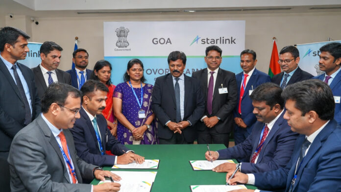 goa-starlink-satellite-inte Goa government signs MoU with Starlink to bring satellite broadband to remote regions
