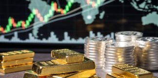 Gold and silver prices surge to historic highs as investors seek safe-haven assets amid a weak dollar and rising geopolitical tensions.